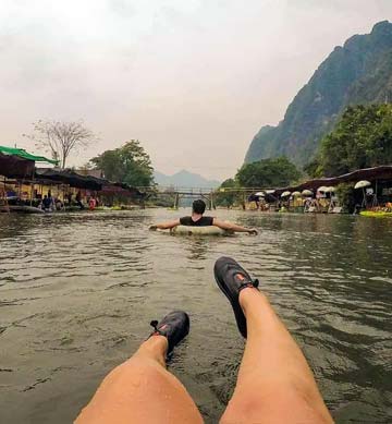 river tubing